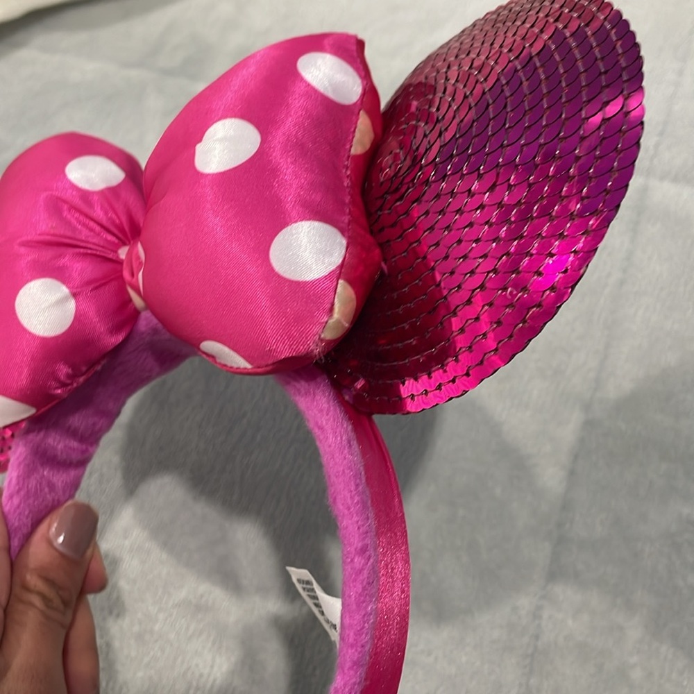 Pink Minnie Mouse ears - Picture 5 of 5